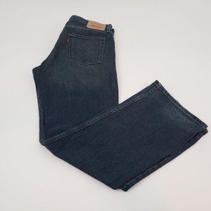 LEVI'S 527 Slim BootCut  Dark Wash Jeans